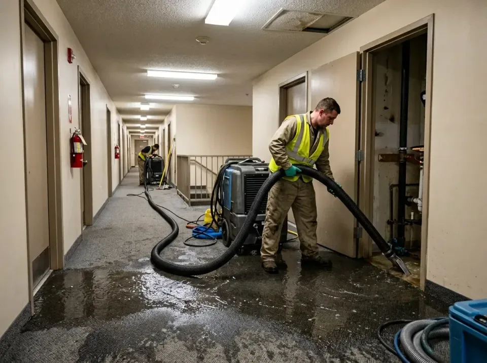 multi-unit-apartment-hallway-f-005 — frequently asked questions, Emergency Burst Pipe Water Extraction & Removal in Keego Ha…